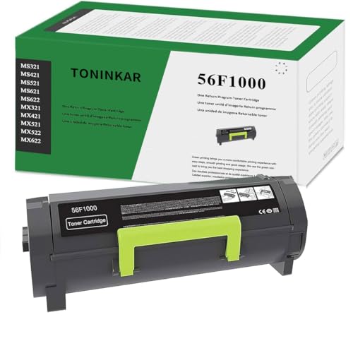 56F1000 Black Toner Cartridge for mx622 ms321 ms521 ms621 ms421 mx321 toner