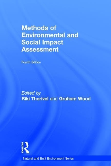 Methods Of Environmental And Social Impact Assessment Natural And Built ...