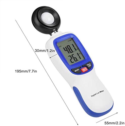 Luxómetro XMING medidor de luz luxmeter y brillo para iluminación interior 3