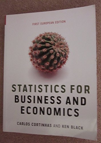 Statistics For Business And Economics
