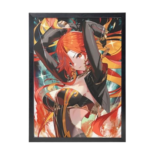 アートポスター 原神 マーヴィカ 装飾画 アートパネル ポスター キャンバス絵画 アートフレーム 壁掛け 部屋飾り 玄関 リビング 寝室 お風呂 オフィス 引っ越し祝い 感謝祭のお贈り物 友人やご家族へのプレゼント 30*40cm