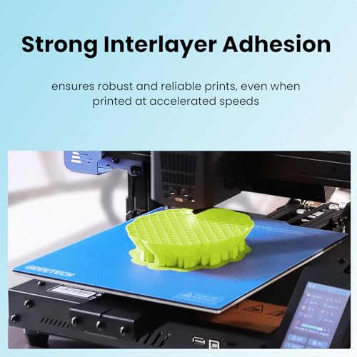 Image of PLA Filament 1.75mm Neon Green 1KG Perfectly Wound Accuracy + /-0.02mm Apple Green PLA Basic 3D Printer Filament