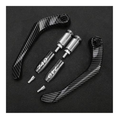 Protège main guidon moto 22mm évite la casse de levier frein embrayage 749S