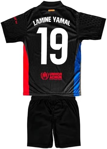 Yamal No #19 Barcelona 2024/2025 Edição Fora de Futebol Infantil