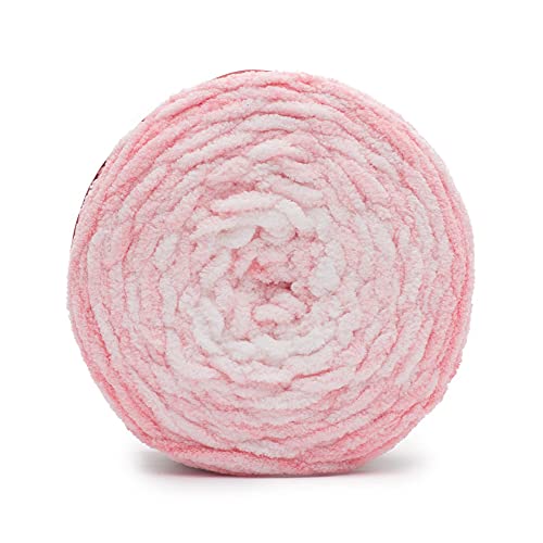 Bernat Baby Blanket Dappled Ever After Pink Yarn - Ball of 300g/10.5oz - Polyester - 6 Super Bulky - 220 Yards - Knitting/Crochet by Bernat - Image 2