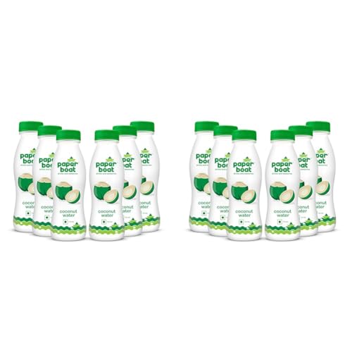 Image of Paper Boat Coconut Water, Refreshing Coconut Flavour, Vital Minerals (Pack of 12, 200ml Each)