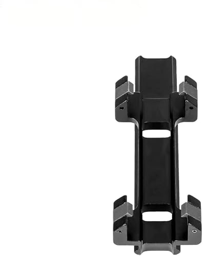 Miniatura 7 de Aleación de aluminio CNC de 0.827 in MP5 Post-extensión Miras Alcances Bases de soporte de riel de guía.