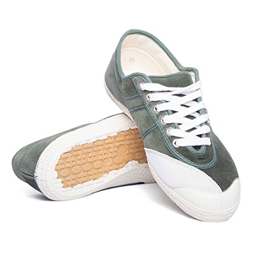 Kawasaki Scarpe Unisex MOD. L46 Velluto Verde