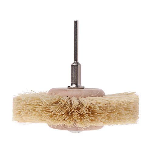 Image of 1pcs Abrasive Sisal Filament and Horse Hair Brush Polishing Grinding Buffing Wheel Woodworking for Furniture Rotary Drill Tools Power Tool Accessories