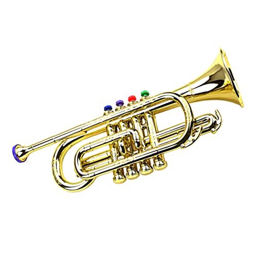 JOINPAYA Musical Plaything Simulation Trumpet for Lightweight Instrument for Parties Festivals and Creative Design
