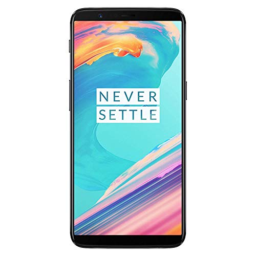 OnePlus 5T - Smartphone (SIM doble 4G, 15,3 cm (6.01'), 64 GB, 16 MP, Android, 7.1.1 Nougat, Negro)