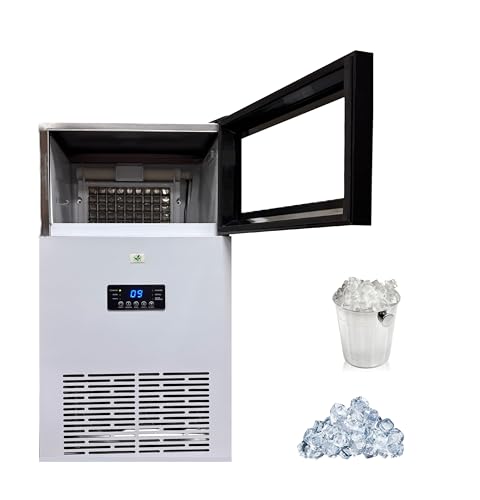 Commercial Ice Cube Maker (Production Capacity 60 Kgs in a Day) 63 Pieces in one cycle, Crystal clear ice cubes, very useful for Restaurants, Bars, Hotels, Laboratory etc