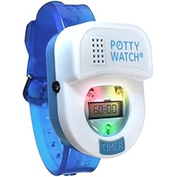 Potty Watch for Kids Potty Training - Potty Training Watch with 3 Fun Flashing Lights and Music - Water-Resistant Watch - Potty Watch Remind Kids Every 30, 60 or 90 Minutes - Blue