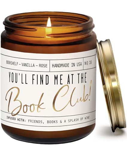 Book Lovers Candle 'You'll Find Me at The Book Club