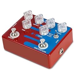 OUSIKA Pédale d’effet de Guitare à Retard de Distorsion True Bypass Accessoires de Guitare Pièces de Guitare Pédale d’effet de Guitare en Alliage d’aluminium Tuner - Les Beatles, Paul McCartney, John Lennon, RIngo Starr, George Harrison OUSIKA Pédale d'effet de Guitare à Retard de Distorsion True Bypass Accessoires de Guitare Pièces de Guitare Pédale d'effet de Guitare en Alliage d'aluminium Tuner – Image 3