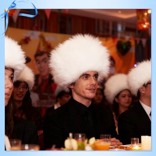 Image of Unisex Funny Wig Crazy Wigs for Adults Halloween Costume Wig and Party Pelucas (White, Medium)
