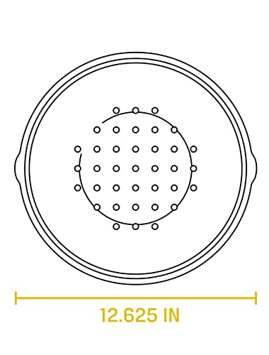 Lodge L10Sc3 Cast Iron Lid, 12-Inch #TOP4