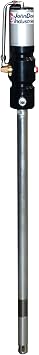 JohnDow Industries JDL-3650 501 High-Pressure Air Operated Pneumatic Grease Delivery Pump for 16 Gallon 120 lb Barrels