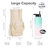sportsnew Water Bottle Holder with Strap 32oz 40oz Insulated Water Bottle Carrier Sling Bag with Phone Pocket Crossbody
