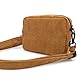 COOWONE Hundeleckerli-Tasche Hundespaziergangstasche für Leckerlis, Knabbereien, Spielzeug, Weiche Cord Hundetrainingstasche mit integriertem Kotbeutelspender (Braun 3.0)