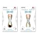 LoveHandle Universal Grip for Smartphone and Mini Tablet -Kaleidoscope Trendsetter Design Elastic Strap with Gold Base 2-Pack