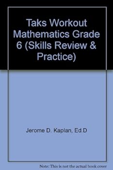 Paperback Taks Workout Mathematics Grade 6 (Skills Review & Practice) Book