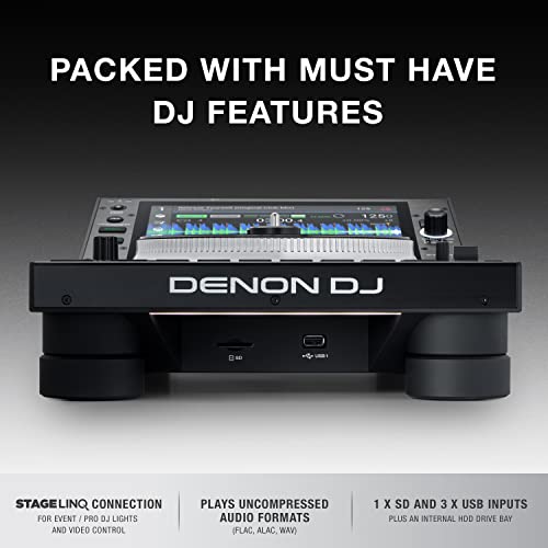 Denon Dj Sc6000M Prime –Standalone Dj Media Player With Motorized Platter, Wifi Music Streaming And 10.1-Inch Touchscreen #TOP6
