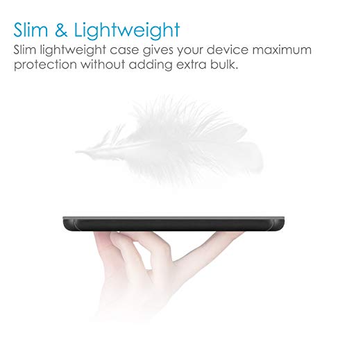 Image of Fintie Slimshell Case for 6 inch Kindle Paperwhite (10th Generation, 2018 Release) - Premium Lightweight PU Leather Cover with Auto Sleep /Wake for Amazon Kindle Paperwhite E-Reader, Charcoal