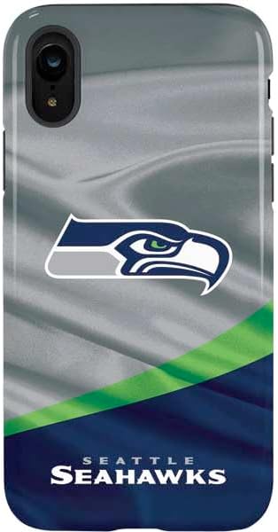 Skinit Pro Phone Case Compatible with iPhone XR - Officially Licensed NFL Seattle Seahawks Design