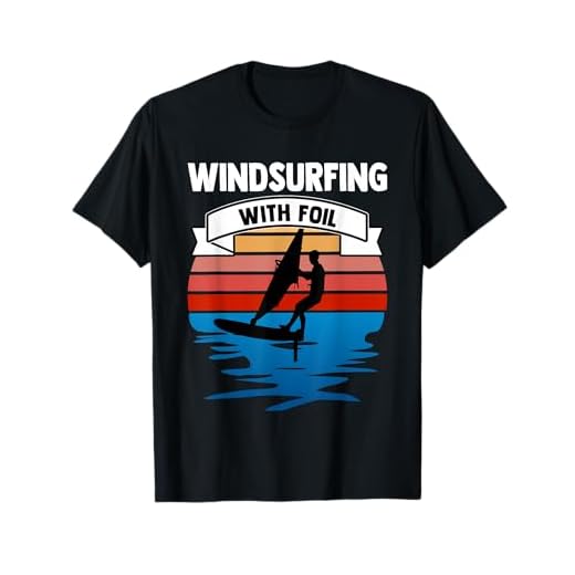 Surfer surfen Foil Windsurfen T-Shirt