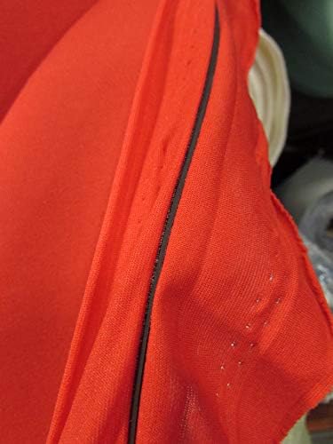 BIGZFABRIC® Neoprene Bonded Sponge Waterproof Wetsuit Fabric Red 3mm Thick Sold by The Foot and Yard (1 Yard)