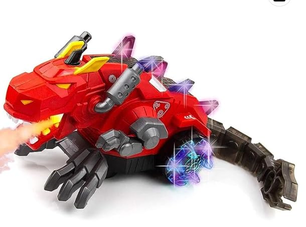 Prezzie Spray Dragon Toy for Kids | Walking Dragon Mist with Red Light, Smoke ||Robotic Fog Spray Intelligent Smart Musical Sound Feature (B0CCLMRRM5) Amazon Price History, Amazon Price Tracker