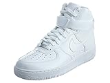 Nike Men's Air Force 1 High '07 White/White Basketball Shoe 9 Men US