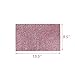 UTALIND 1 Pcs Glitter Nail Table Mat Soft Nail Hand Rest for Nail Cushion Pad, Washable Nail Desk Pad, Pink