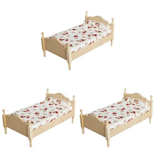 TOYANDONA 3 Peças Decoração de Quarto de Travesseiro Requintado Mini Bonecas Únicas Crianças Pequena