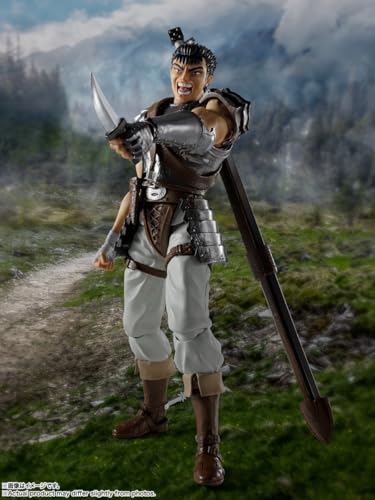 Image of TAMASHII NATIONS - Berserk - Guts (The Band of The Hawk) S.H.Figuarts Action Figure