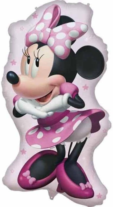 Procos - Supersized Foil Balloon Minnie Mouse Disney, Balloon for Air Or Helium Filling, Gift, Decoration