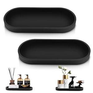 Qggtqg 2 Stück Badezimmer Tablett QGTCTP