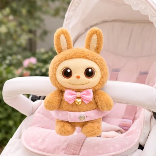 Image of Laabubu Designer Art Toy Random Variant Surprise Collectible Doll - Kawaii Cartoon Mini Vinyl Figure Desk Showpiece with Stylish Bag Charm Keychain for Girls, Anime Fan-pc1