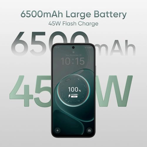 Image of OPPO A6x 5G Smartphone 4+128GB Green, 6.7-inch, 120Hz Ultra Bright Display, 6500mAh Battery, 45W SUPERVOOCTM Fast Charge, 5MP Front Camera & 13MP Rear Camera, Mediatek Dimensity 6300, IP64