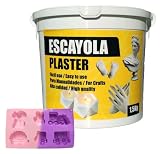 Escayola De Muy Buena Calidad Para Realizar Proyectos Profesionales Con Acabado Fino Y Delicado.