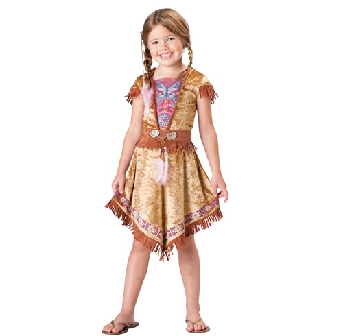 Disfraz de Doncella India para niñas 7-16 años, talla L