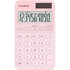 CASIO SL-310YC Calculator with Time Calculation, Light Pink