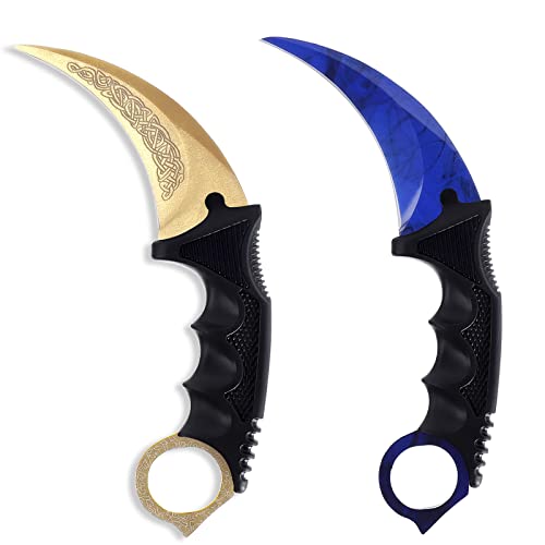 Milaloko Karambit Knife Fixed Blade Tactical Camping Tool,