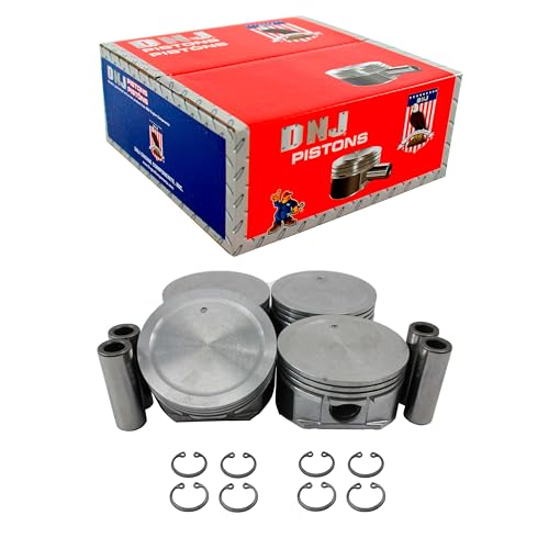 DNJ P317.40 Oversize Piston Set for 2000-2008 Chevrolet, Oldsmobile, Pontiac, Saturn Alero, Cavalier, Classic 2.2L L4 16V DOHC 2198cc