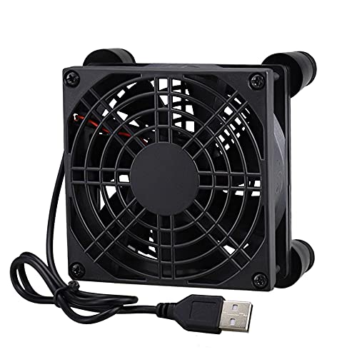 Ventilateur de refroidissement USB 92 mm 92 mm 92 mm 92 x 25 mm 92 mm pour boîtier TV DVR Cover