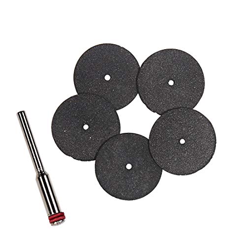 Image of DIY Crafts Pack Of 90 Pcs 2 Mandrel, 2 Mandre Multi, Resin Cutting Disc Kit For Dremel Rotary Hobby Tool Accessories Plus 2 Pcs Man(Pack Of 90 Pcs 2 Mandrel, 2 Mandre Multi)