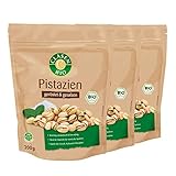 3x CLASEN BIO Pistazien geröstet und gesalzen - 200g