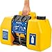 Global Industrial 9 Gallon Gravity Fed Portable Eyewash Station, Yellow