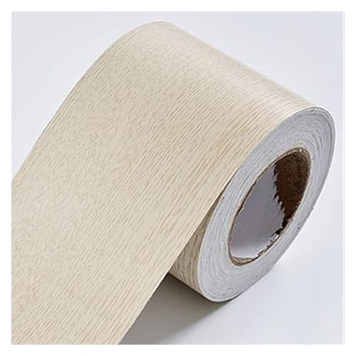 Plinthe autocollante imitation bois pour masquer les défauts